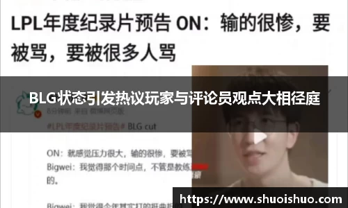 BLG状态引发热议玩家与评论员观点大相径庭