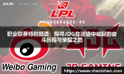 职业联赛特别报道：探寻JDG在逆境中崛起的奋斗历程与荣耀之路