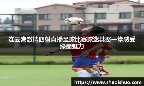 连云港激情四射直播足球比赛球迷共聚一堂感受绿茵魅力