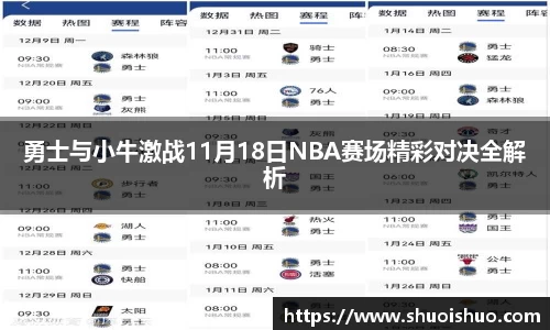 勇士与小牛激战11月18日NBA赛场精彩对决全解析