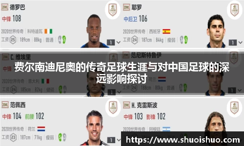 费尔南迪尼奥的传奇足球生涯与对中国足球的深远影响探讨